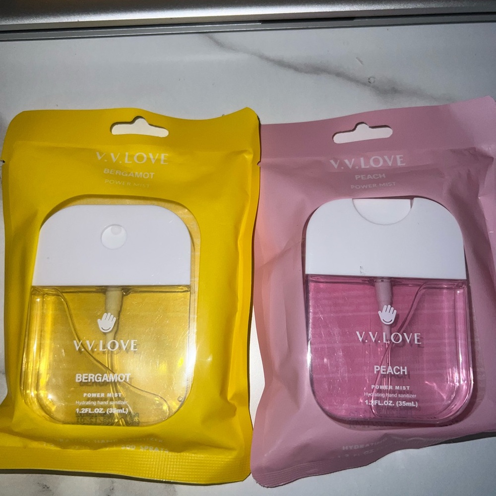 Peach & Bergamot Mist Hand Sanitizer Spray